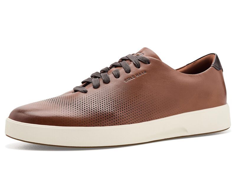コールハーン メンズ シューズ スニーカー Cole Haan Grandpro Cityspectre Laser Perforated Sneakers Bristish TanDa タン