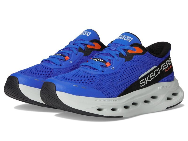 スケッチャーズ メンズ シューズ スニーカー SKECHERS Hands Free Slipins Max CushioninglideStep Advert Sneaker BlueOrange