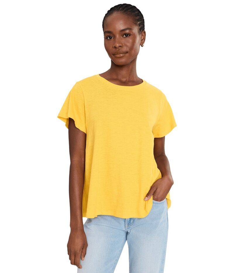 エイリーンフィッシャー レディース トップス シャツ クルーネック コットン ジャージー Eileen Fisher Organicotton Slubby Jersey Crew Neck Top