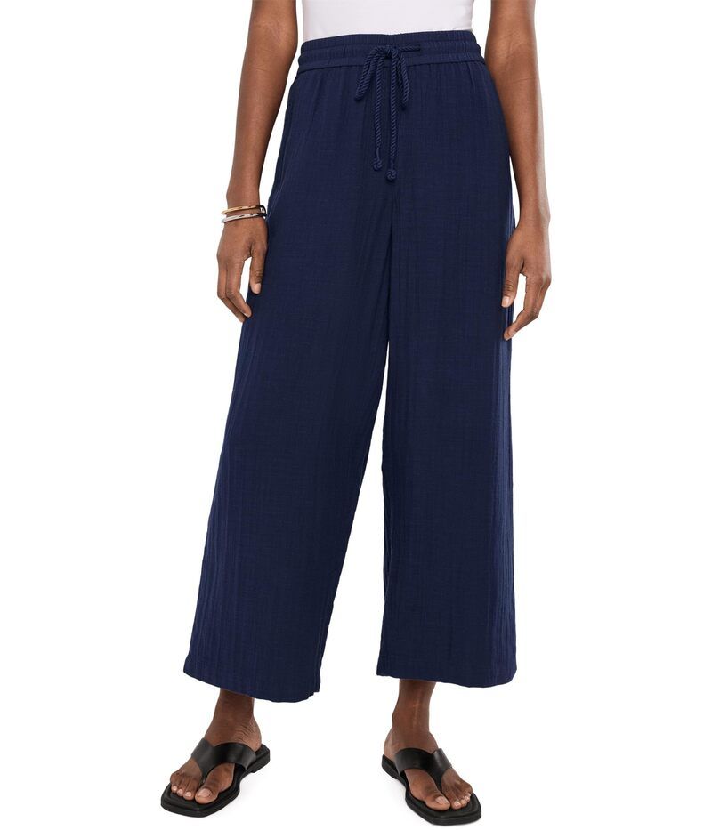 トッミーバハマ レディース ボトムス カジュアルパンツ ワイドレッグ Tommy Bahama Gauze Hr Wide Leg Crop Coastline
