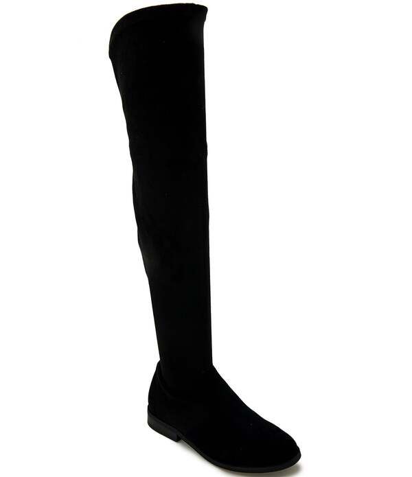 ジェントルソウルズ レディース シューズ ブーツ・レインブーツ Gentle Souls Emma Over The Knee Stretch Boots Black ブラック 44,280円