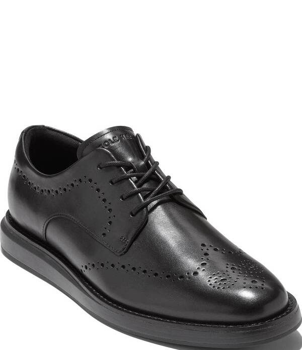 コールハーン メンズ シューズ ウィングチップ オックスフォード Cole Haan Mens Grand Neoclassic FlexCraft Wingtip Oxford BlackBlack