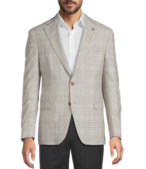 トラビスマヒュー メンズ アウター ジャケット・ブルゾン コート TravisMathew Modern Fit Plaid Sport Coat Light Grey グレー 98,890円