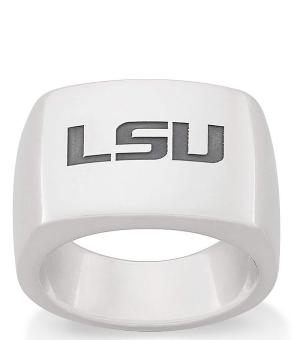 ジェームズ エイヴリー メンズ アクセサリー カフスボタン James Avery Louisiana State University Signet Ring Sterling Silver シルバ