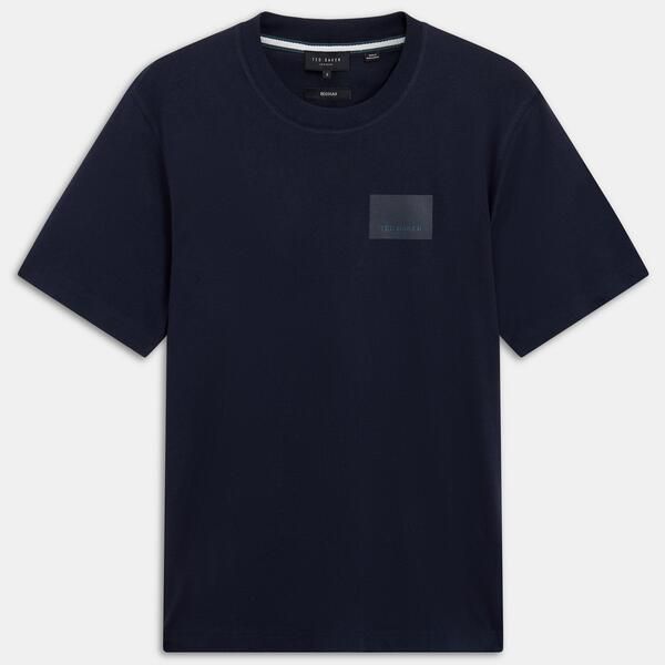 テッドベーカー メンズ トップス Tシャツ ロゴ Ted Baker Ted Baker SS Box Logo Tee Navy ネイビー 9,865円