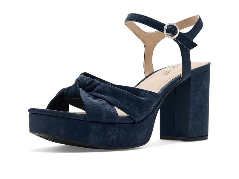 ライフストライド レディース シューズ ヒール LifeStride August Navy Faux Leather ネイビー