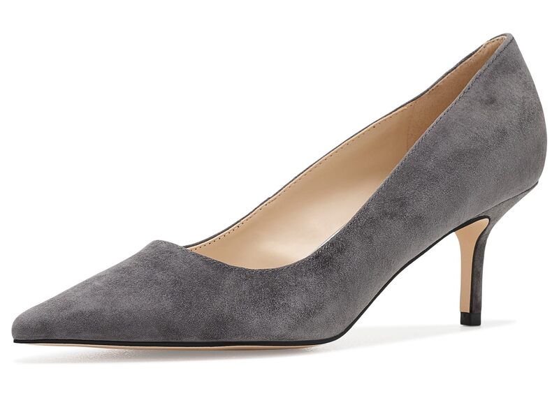 ナインウェスト レディース シューズ ヒール Nine West Arlene Dark Grey Suede グレー