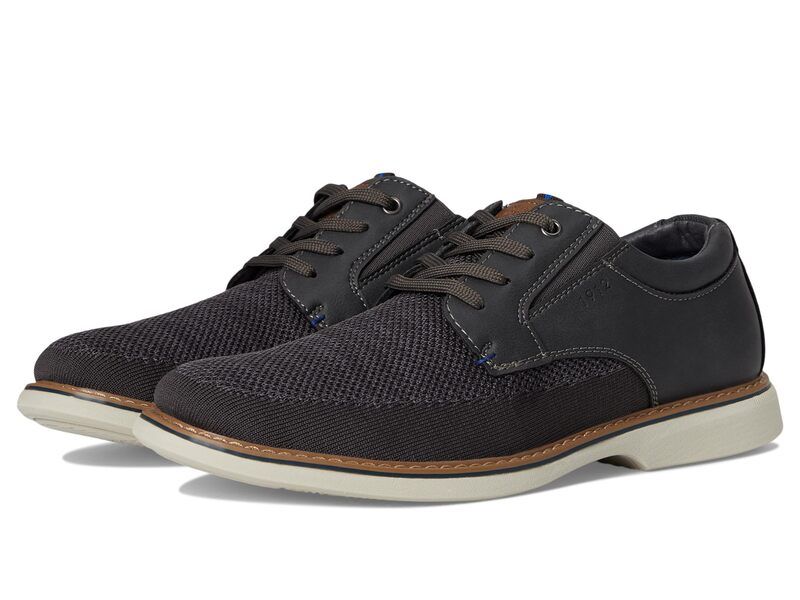 ノンブッシュ メンズ シューズ オックスフォード ニット Nunn Bush Otto Knit Plain Toe Oxford Gray グレー