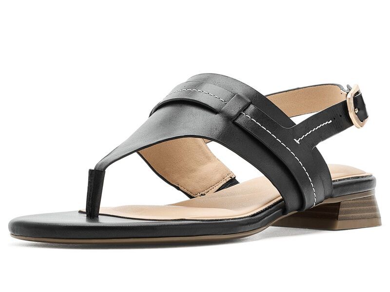 ロックポート レディース シューズ サンダル Rockport Ofera Black Leather ブラック