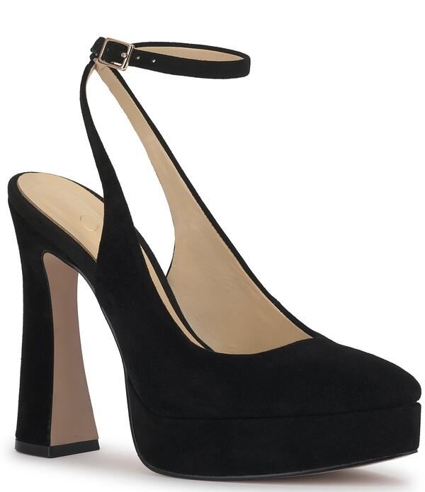 ジェシカシンプソン レディース シューズ ヒール プラットフォーム スエード アンクル Jessica Simpsonelica Suede Ankle Straplatform Pumps Blac 27,936円