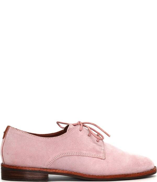 ジェントルソウルズ レディース シューズ オックスフォード スエード Gentle Souls Aronson Suede Oxfords Algae