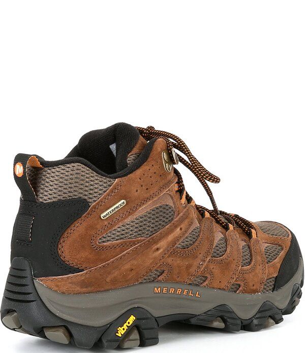メレル メンズ シューズ ブーツ・レインブーツ Merrell Mens Moab 3 Mid Waterproof Hiking Boots TalusBlack ブラック