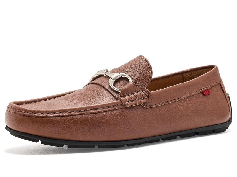 マークジョセフニューヨーク メンズ シューズ スリッポン・ローファー Marc Joseph New York Central Park Buckle Loafers Cognac Grainy L 31,070円