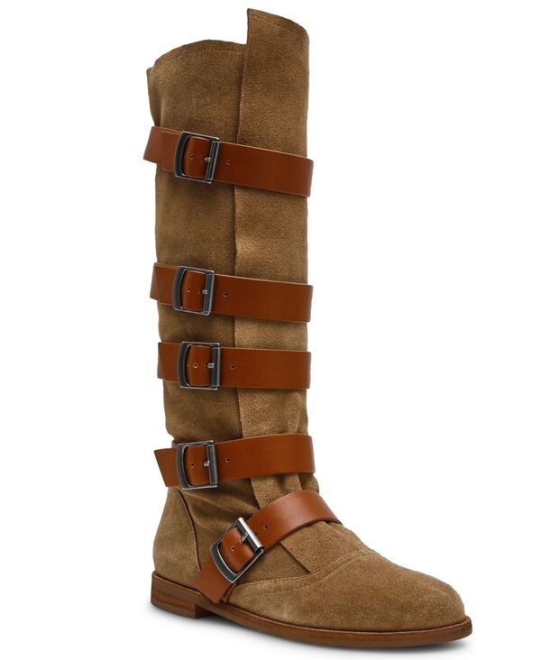 スティーブ マデン レディース シューズ ブーツ・レインブーツ トール Steve Madden Womens Indio Tall Belted Boots Tan Multi タン 39,520円