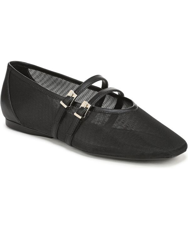 ナチュライザー レディース シューズ パンプス Naturalizer Womens Crista Mary Jane Flats Black MeshFaux Leather ブラック