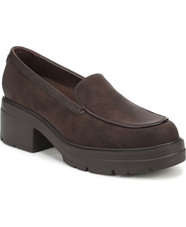 ナチュライザー レディース シューズ スリッポン・ローファー Naturalizer Womens Luly SlipOn Loafers Dark Brown Faux Leather ブラウン