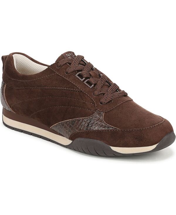 ナチュライザー レディース シューズ スニーカー レース Naturalizer Womens Tao LaceUp Sneakers Dark Brown Snake Suede ブラウン 28,324円