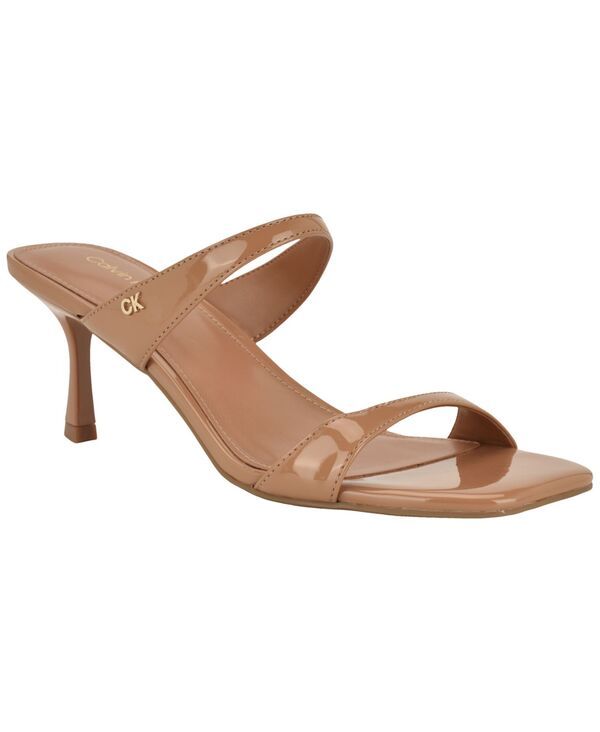 カルバンクライン レディース シューズ スリッポン・ローファー サンダル Calvin Klein Womens Danetta Square Toe SlipOn Dressandals Rawhi