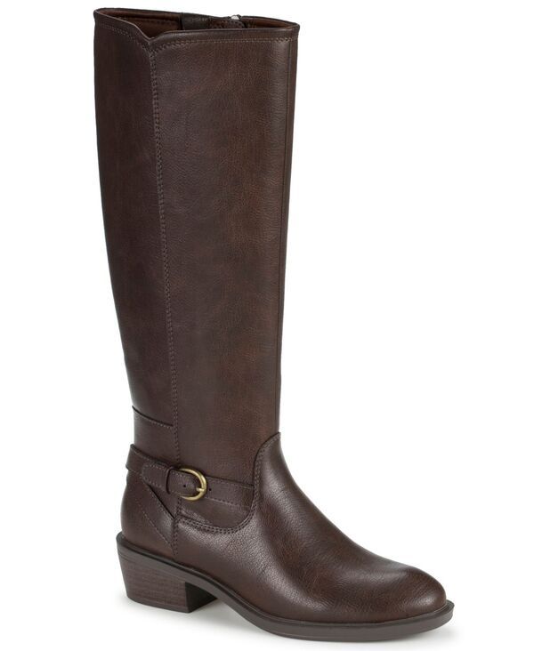 ベアトラップス レディース シューズ ブーツ・レインブーツ Baretraps Womens Natara Zipperiding Boots Dark Brown ブラウン