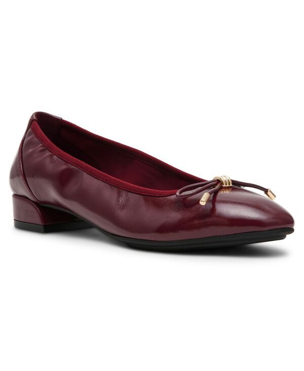 アンクライン レディース シューズ スリッポン・ローファー Anne Klein Womens Divine SlipOn Dress Pumps Bordeaux Crinkle
