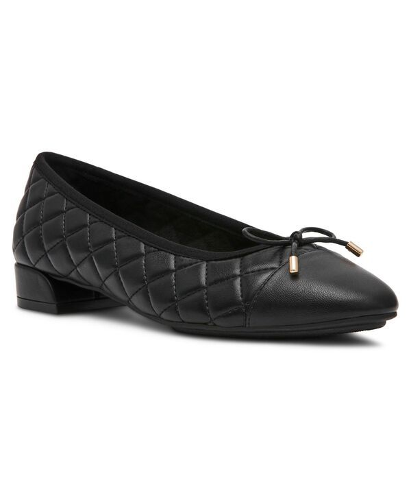 アンクライン レディース シューズ スリッポン・ローファー キルティング Anne Klein Womens Divine Quilted SlipOn Flats Black Quilt ブラック