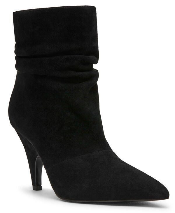 スティーブ マデン レディース シューズ ブーツ・レインブーツ Steve Madden Womens Elora Stiletto Slouch Booties Black Suede ブラック 37,570円