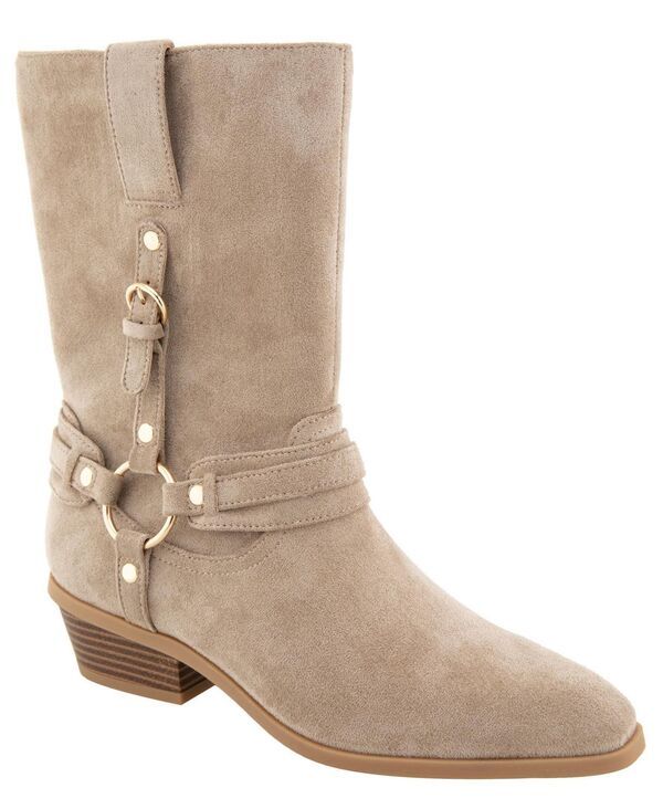 ビーシビージー レディース シューズ ブーツ・レインブーツ BCBG Womens Edi Harness Bootie Taupe トープ
