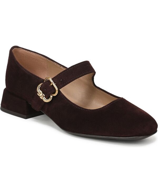 サムエデルマン レディース シューズ サンダル Sam Edelman Womens Betsey Mary Jane Flats Cafe Noir Suede