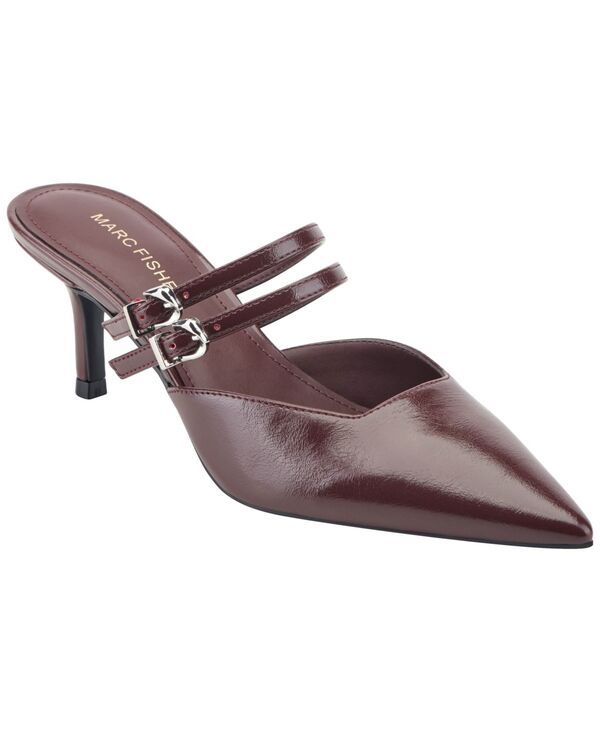 マークフィッシャー レディース シューズ パンプス ヒール Marc Fisher Womens Abele Double Strap Kitten Heel Pumps Deep Wine ワイン
