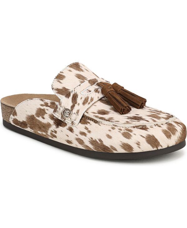 サムエデルマン レディース シューズ スリッポン・ローファー Sam Edelman Womens Astrid SlipOn Mules TaupeIvory Haircalf アイボリー