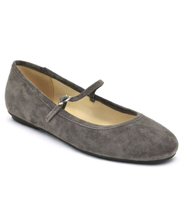 ナインウェスト レディース シューズ パンプス Nine West Womens Classik Mary Jane Ballet Flats Dark Gray Suede グレー 23,850円