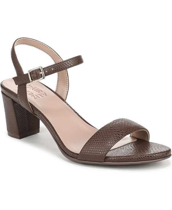 ナチュライザー レディース シューズ サンダル Naturalizer Womens Bristol Strappy Sandals Brown Snake Faux Leather ブラウン