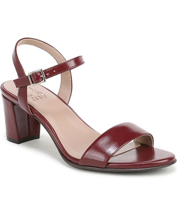 ナチュライザー レディース シューズ サンダル Naturalizer Womens Bristol Strappy Sandals Berry Red Faux Leather レッド