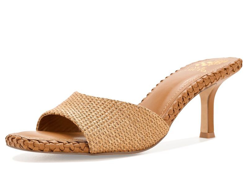 ヴィンスカムート レディース シューズ ヒール サンダル Vince Camuto Emmla Stitched Mule Sandal Golden Walnut