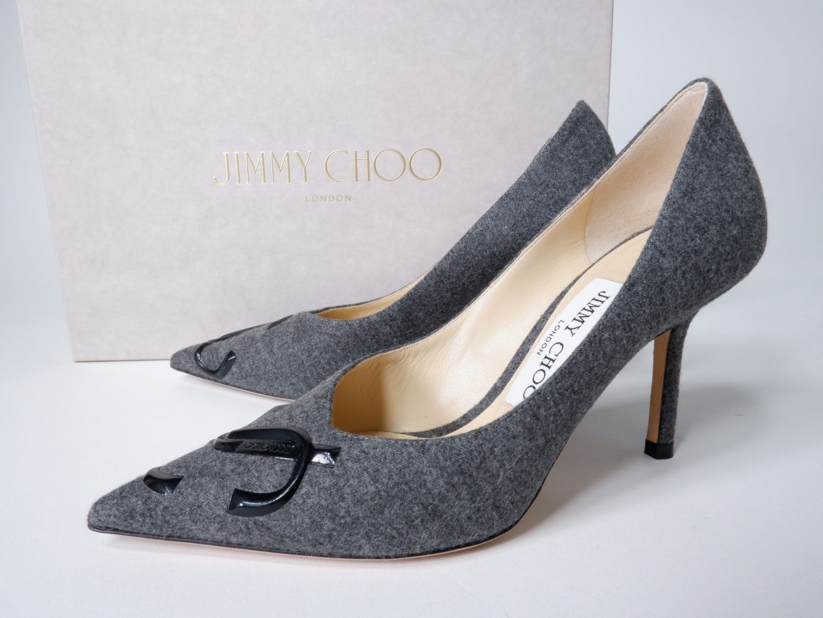 JIMMY CHOOジミーチュウ LOVE 85/JC ポインテッドトゥ8.5cｍヒールパンプス【34】【LFWA83206】