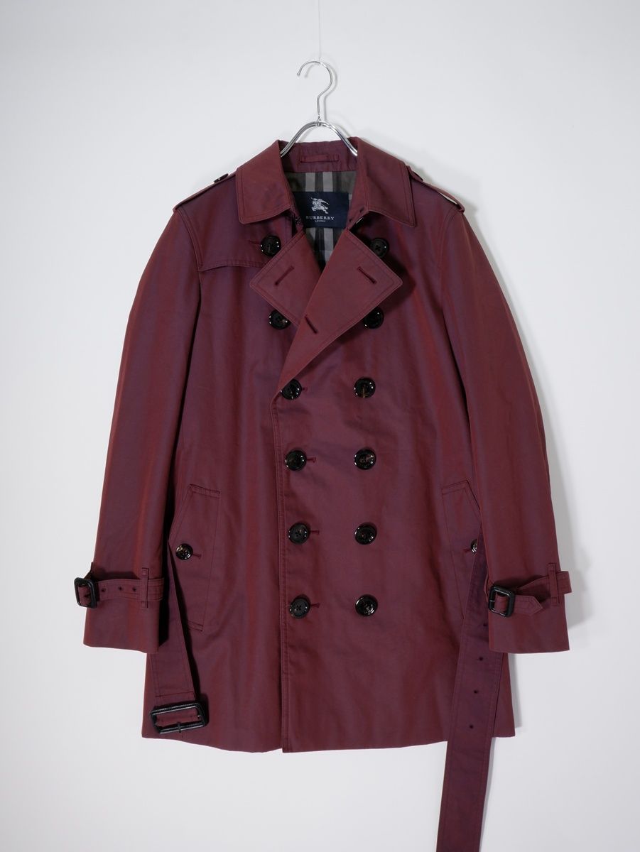 BURBERRY LONDONバーバリー ロンドン 日本製 定番チェック裏地コットントレンチコート【L】【MCTA83183】