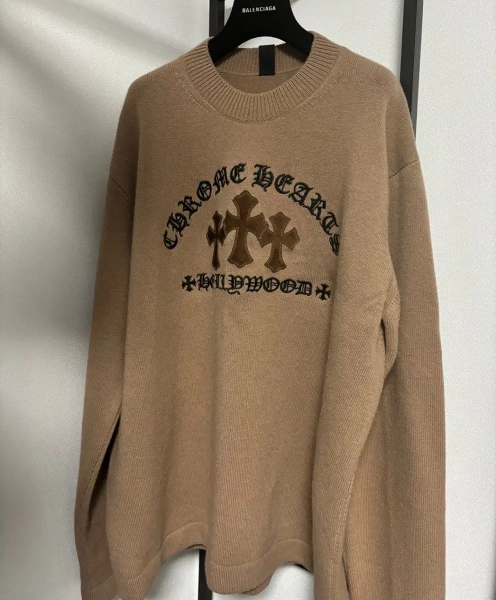 XL クロムハーツ カシミア セメタリー ニット