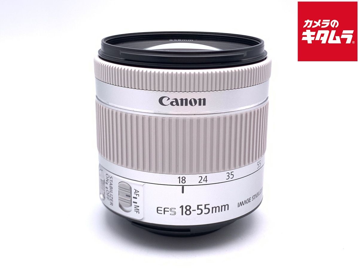 【中古】 【良品】 キヤノン EF-S18-55mm F4-5.6 IS STM シルバー 7,623円