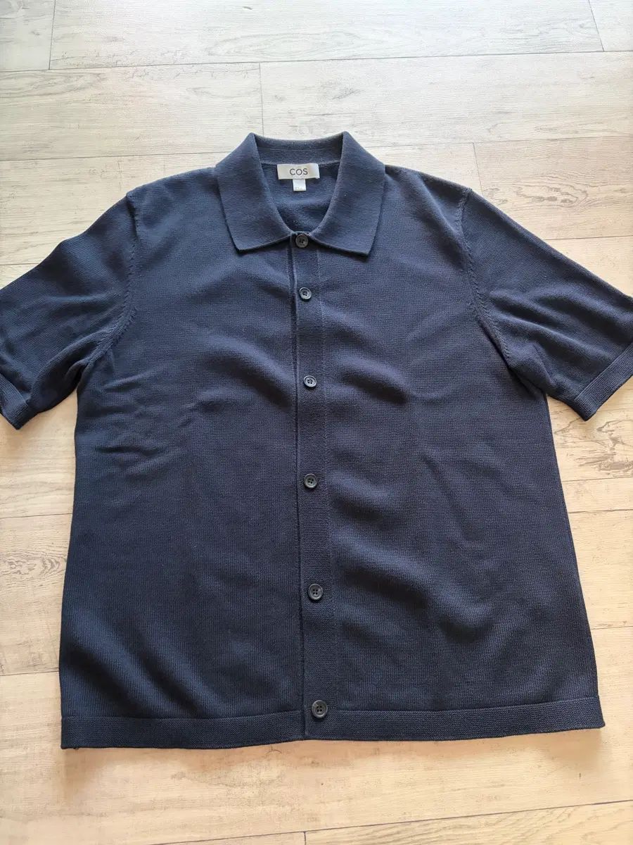 COS ニッテッド コットン シャツ S ほぼ新品 6,039円