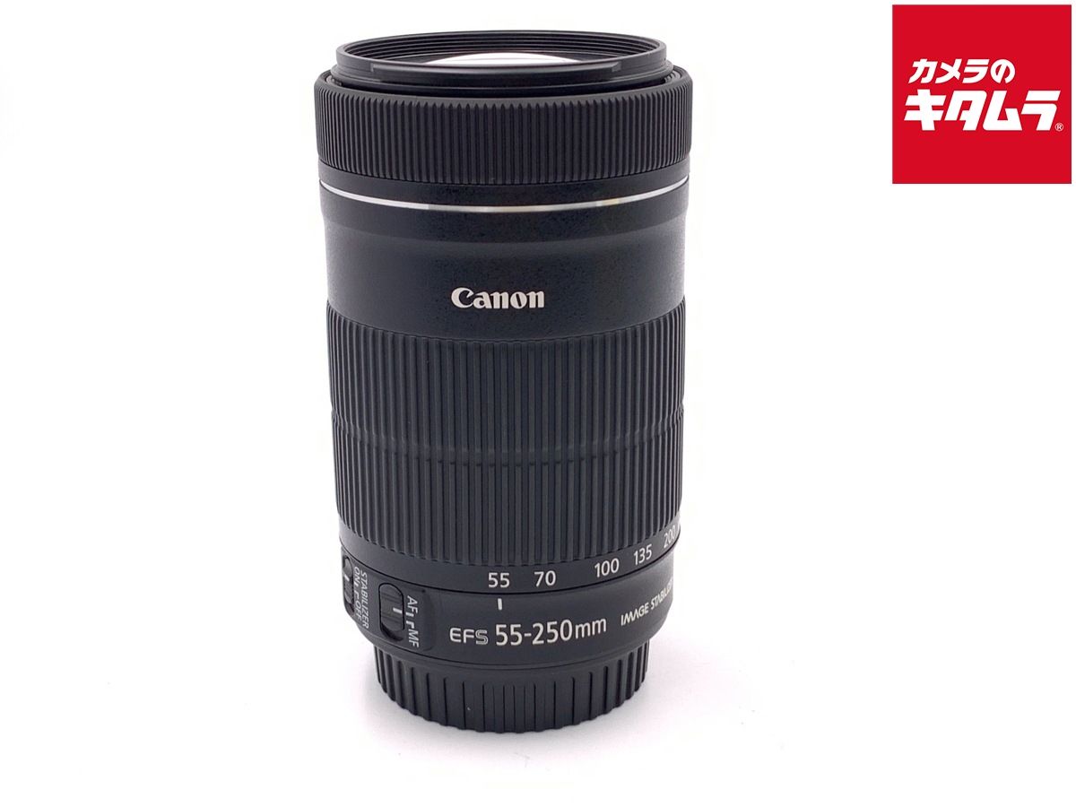 【中古】 【良品】 キヤノン EF-S55-250mm F4-5.6 IS STM 18,612円