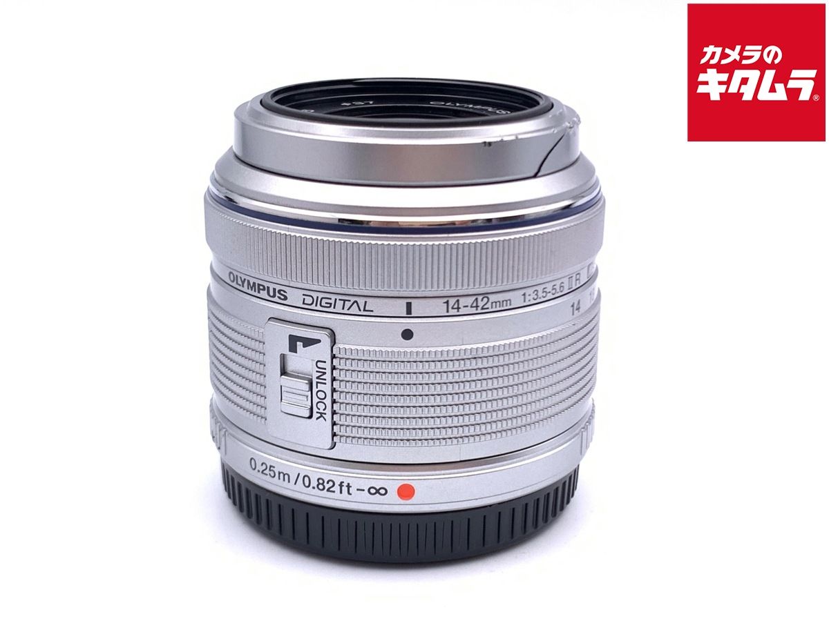 【中古】 【並品】 オリンパス M.ZUIKO DIGITAL 14-42mm F3.5-5.6 II R シルバー 9,266円