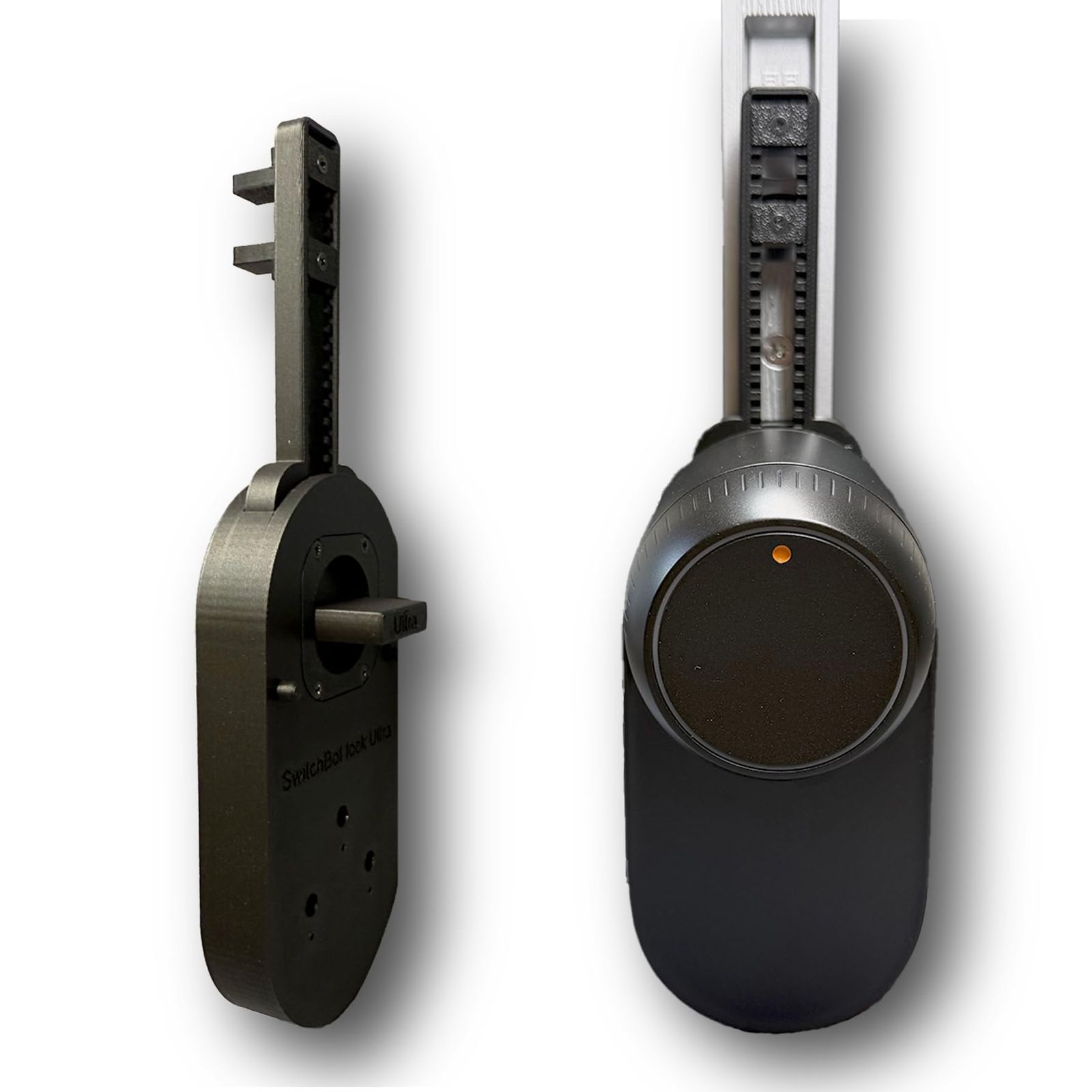 引き戸用 スマートロック変換アダプター SwitchBot Lock Ultra 対応｜簡単取り付け｜上下レバー錠対応pms dcafc466