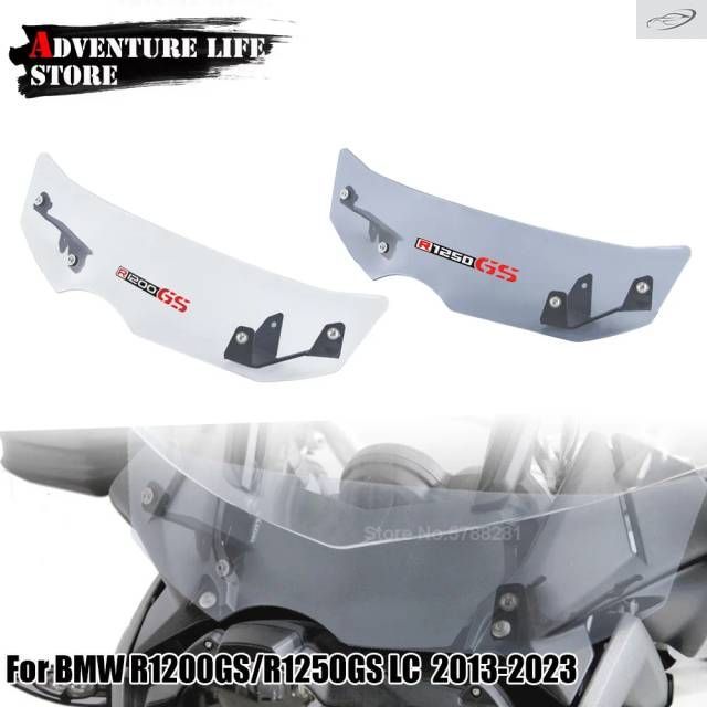 BMW R1200GS LC ADV R1250GS GS 1250用オートバイウインドシールドスポイラーウインドスクリーンエアディフレクターウインドディフレクタ 7,416円