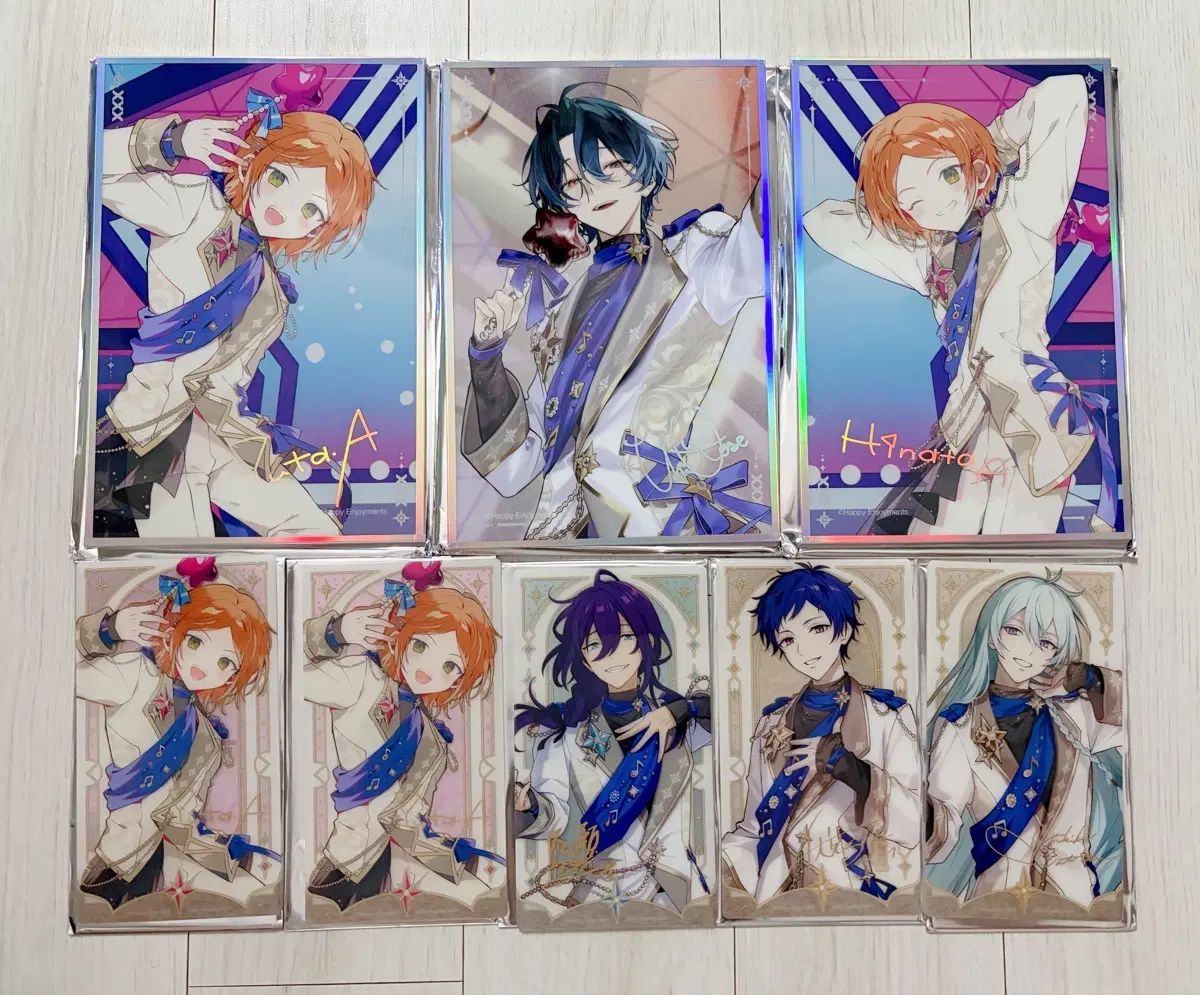 あんスタ あんさんぶるスターズ！ MOFUNコラボ ヨンサン ポップアップ 千歳メロディ 日向 葵 ビジュアル色紙 ＋ クリアカード まとめ 出品 17,104円