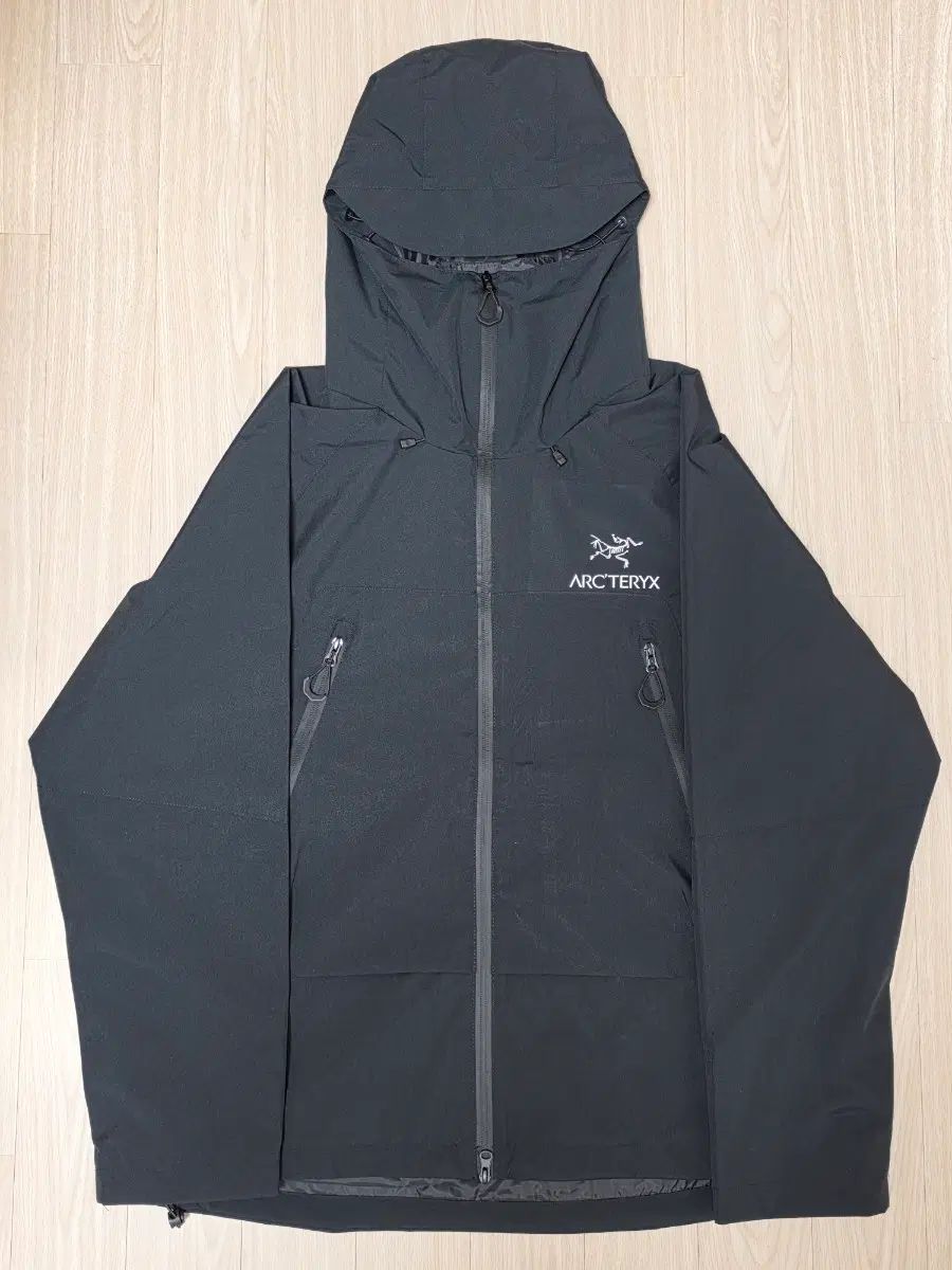 (未使用新品) ARC'TERYX ゴアテックス ウィンドブレーカー ジャケット ブラック 2XL