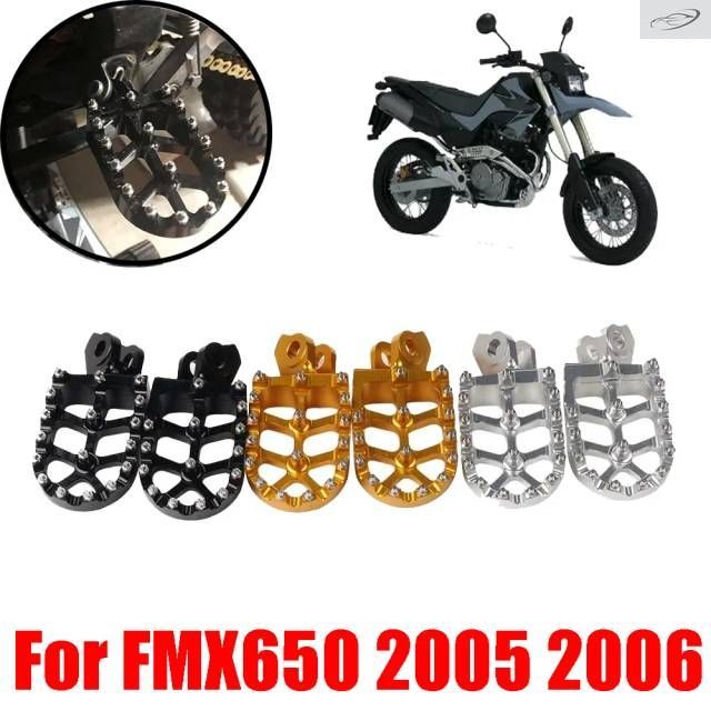 ホンダ FMX650 FMX 650 2005 2006 用オートバイアクセサリー フロントフットレスト フットペグ フットレスト ペダル