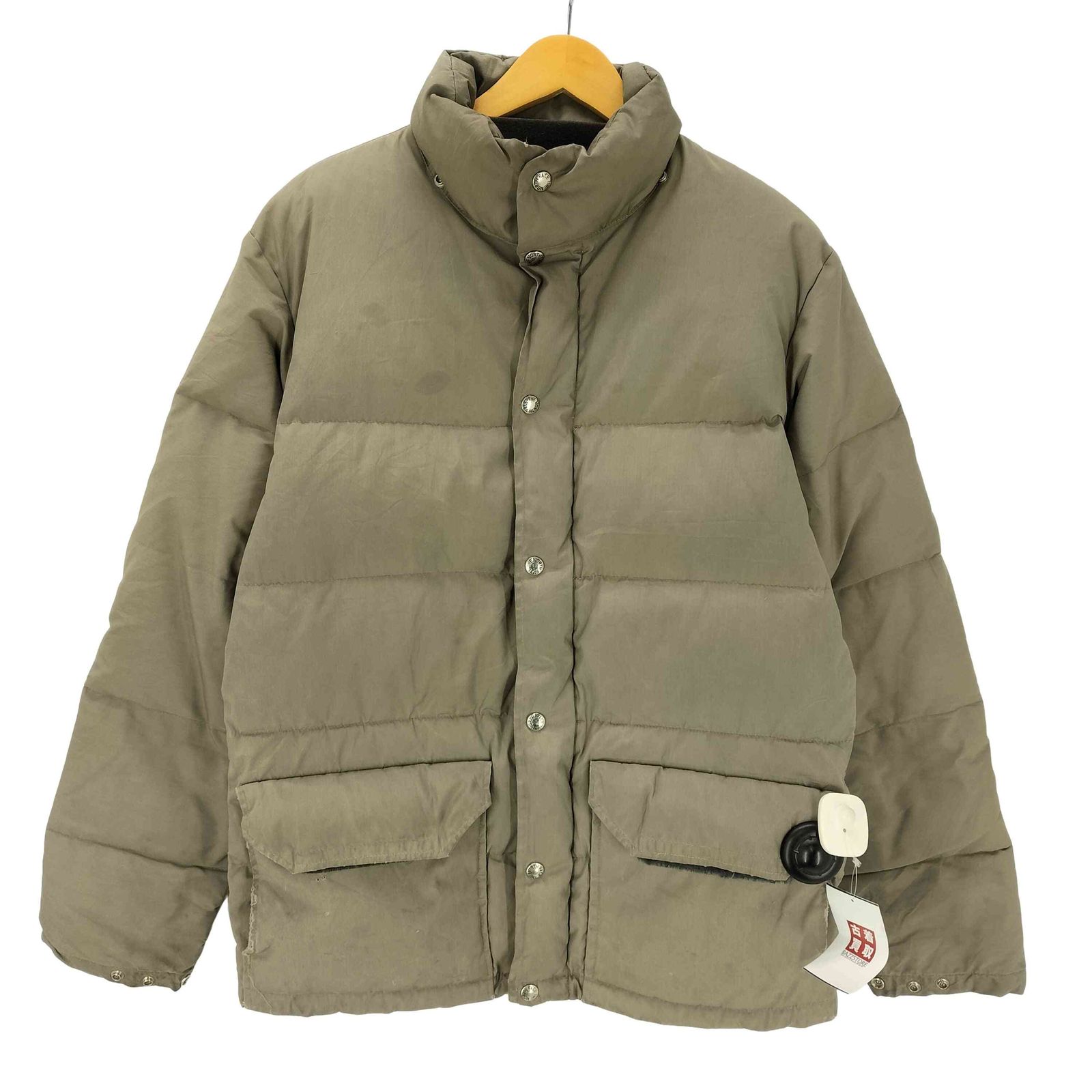 ザノースフェイス THE NORTH FACE 70-80S USA製 茶タグ ダウン ジャケット メンズ import：S