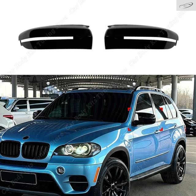 BMW X5 X6 E70 E71 2007 - 10 2011 2012 2013用 2個 ABS製 カバーキャップ トリムシェルフレームキット 6,803円