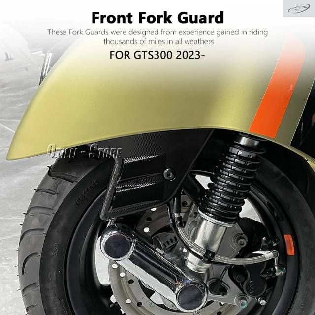 Vespa GTS300 2023 - 25 Super用 HPE オートバイアクセサリー フロントホイールロッカーカバーサイドプロテクターガード 6,643円