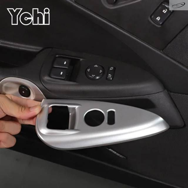 シボレー コルベット C6 2005-2013 用 ABS レッド ダッシュボード調整ボタン トリムフレームステッカー 車内アクセサリー